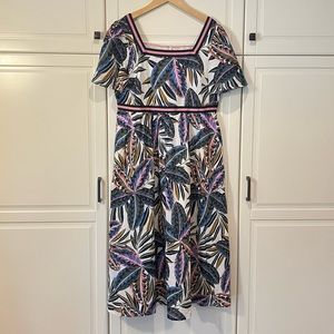 Boden Stripe Detail Maxi Dress 14R